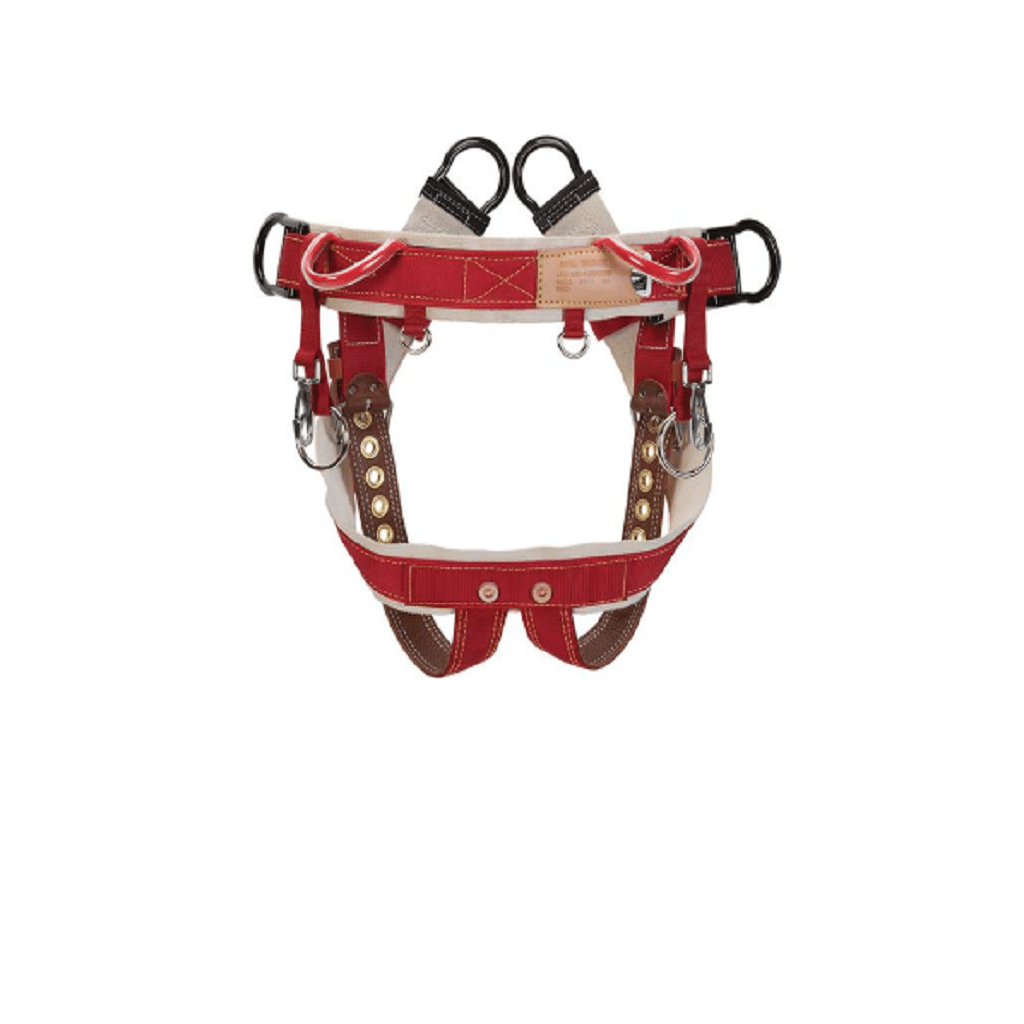 Weaver WLC160 Saddle With 2" Nylon Leg Straps Dunlevy Arborist Supply